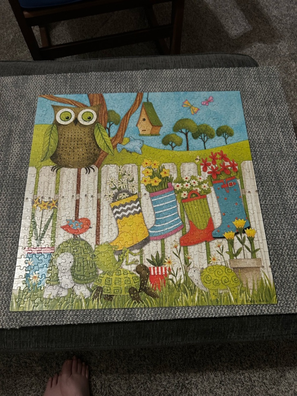 Debbie Mumm Ceaco 550 piece Garden Puzzle